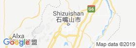 Shizuishan map